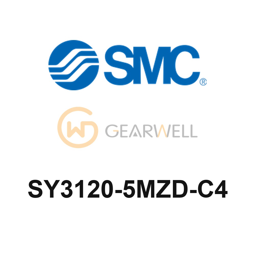 SMC SY3120-5MZD-C4 SY3000 5 Port Solenoid Valve