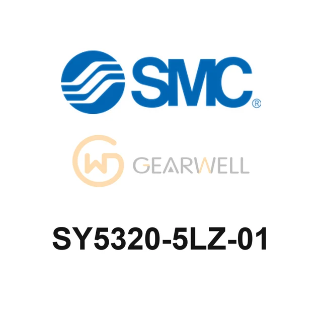 SMC SY5320-5LZ-01 SY5000 5 Port Solenoid Valve