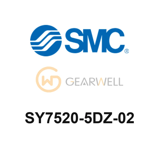 SMC SY7520-5DZ-02 SY7000 5 Port Solenoid Valve