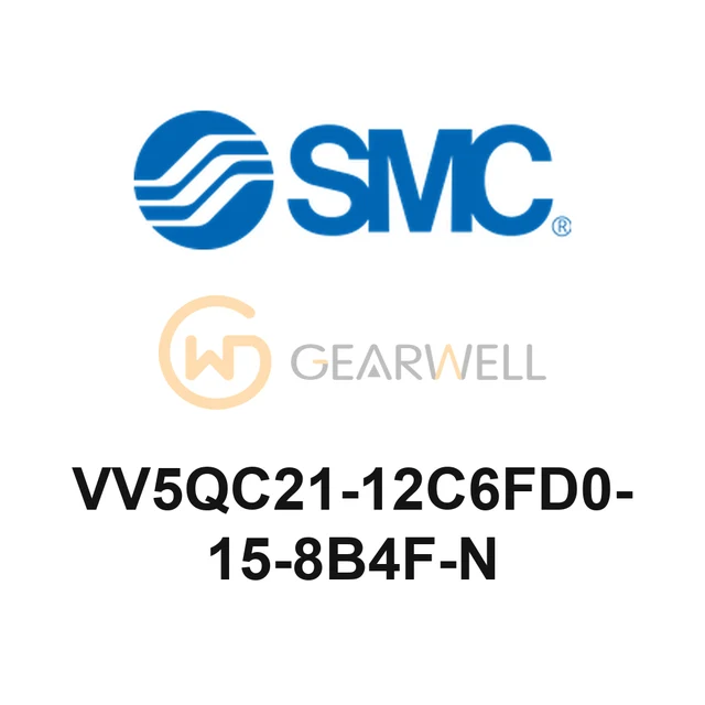 SMC VV5QC21-12C6FD0-15-8B4F-N VQC2000 Series Valve Manifold