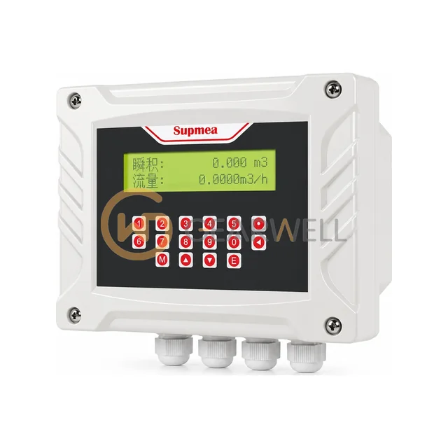 Supmea FSC400-W3T7LADWY05XX Wall-Mounted Ultrasonic Flowmeter