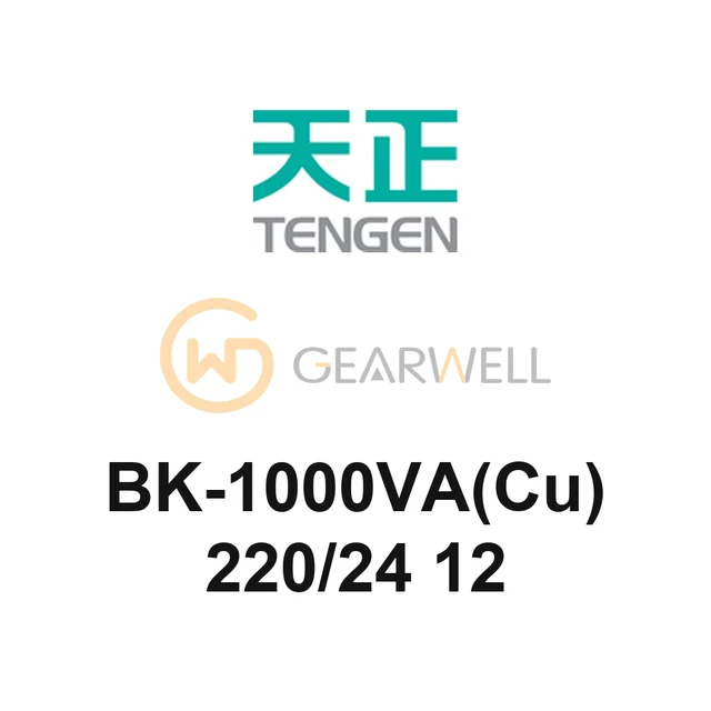 TENGEN BK-1000VA(Cu) 220/24 12 BK Control Transformer