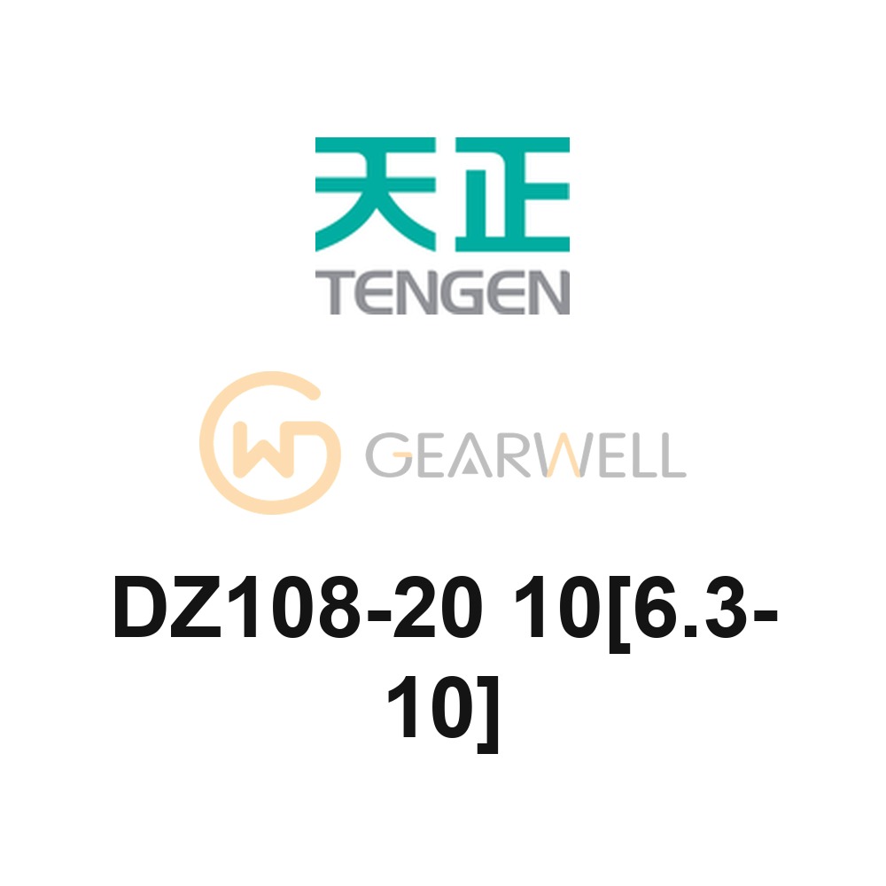 TENGEN DZ108-20 10[6.3-10] DZ108 Motor Protection Circuit Breaker