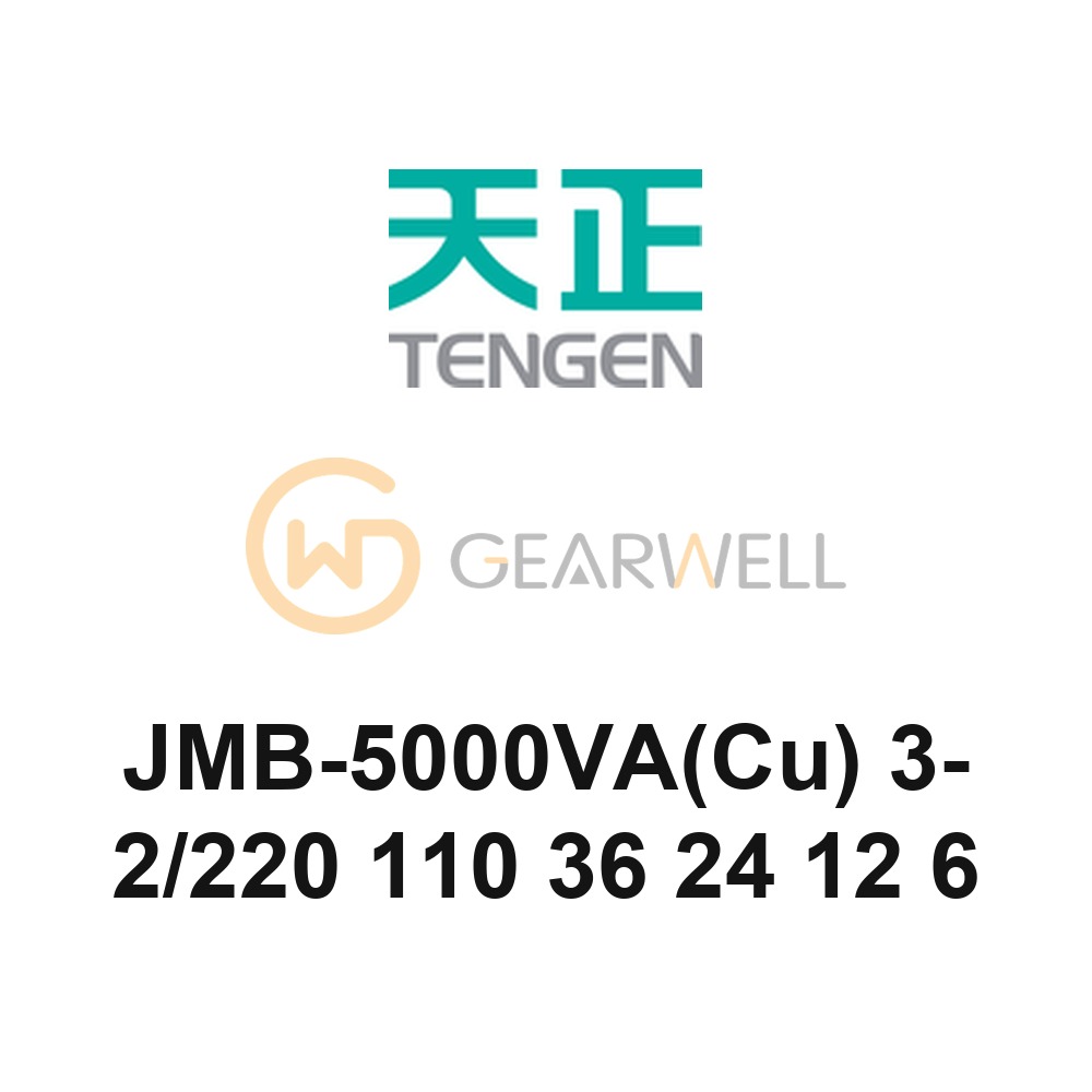 TENGEN JMB-5000VA(Cu) 3-2/220 110 36 24 12 6 Lighting Transformer