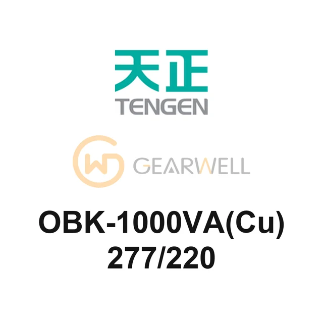 TENGEN OBK-1000VA(Cu) 277/220 Control Transformer