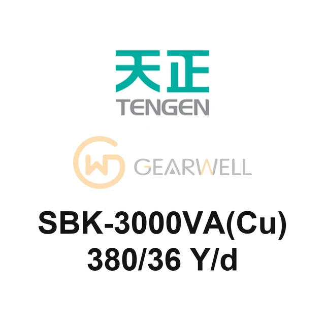 TENGEN SBK-3000VA(Cu) 380/36 Y/d SBK Three-Phase Dry-Type Transformer