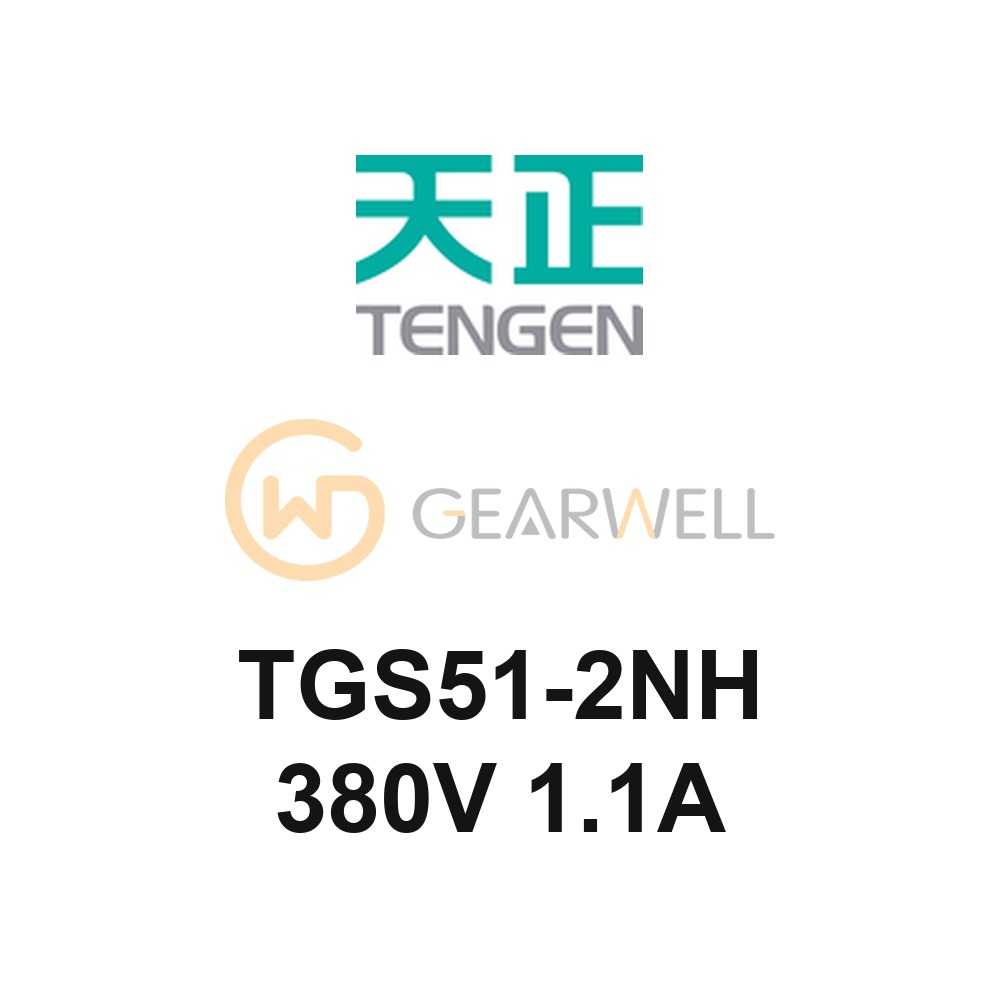 TENGEN TGS51-2NH 380V 1.1A TGS51 Series Magnetic Motor Starter