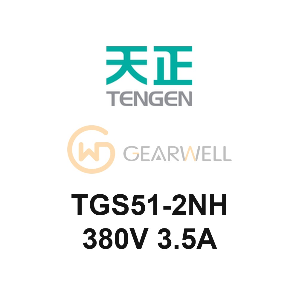 TENGEN TGS51-2NH 380V 3.5A TGS51 Series Magnetic Motor Starter