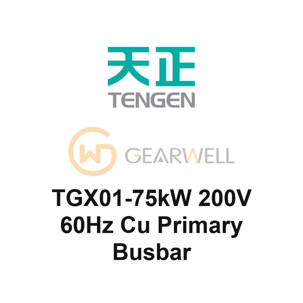 TENGEN TGX01-75kW 200V 60Hz Cu Primary Busbar Autotransformer Starter
