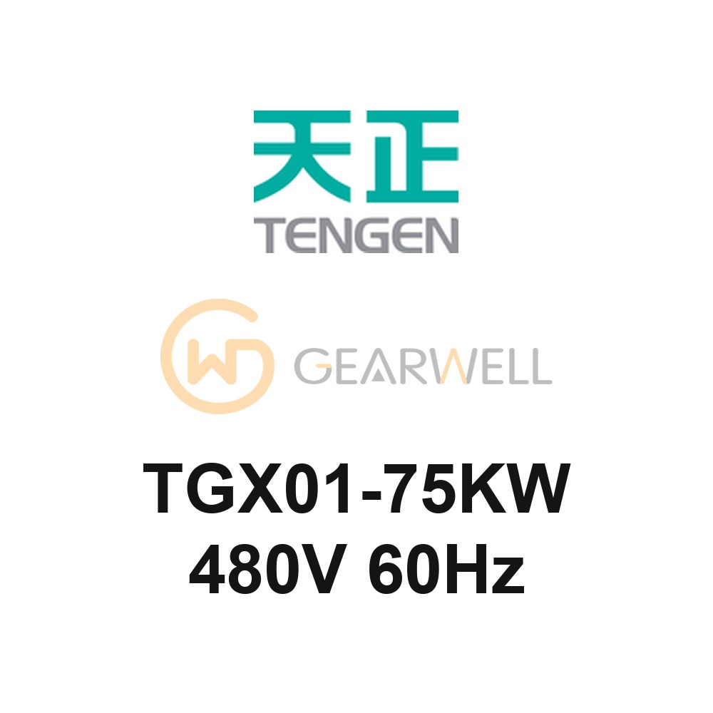 TENGEN TGX01-75KW 480V 60Hz Autotransformer Starter Cabinet
