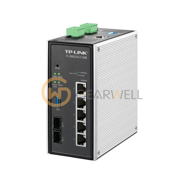 TP-Link TL-ER6225G Industrial Gigabit Router, DIN-Rail