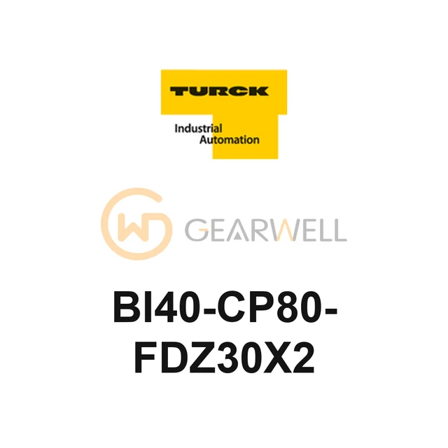 TURCK BI40-CP80-FDZ30X2 CP80 Rectangular Inductive Sensor