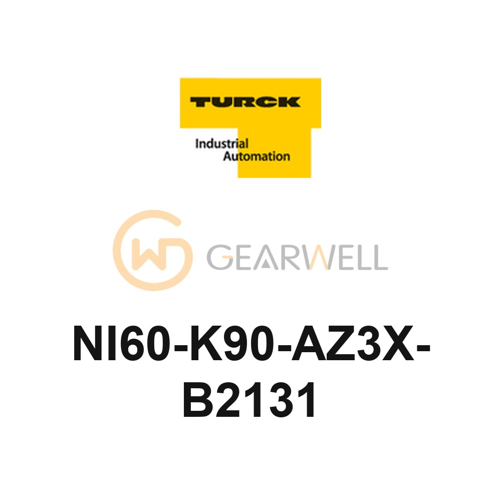 TURCK NI60-K90-AZ3X-B2131 K90 Rectangular Inductive Sensor