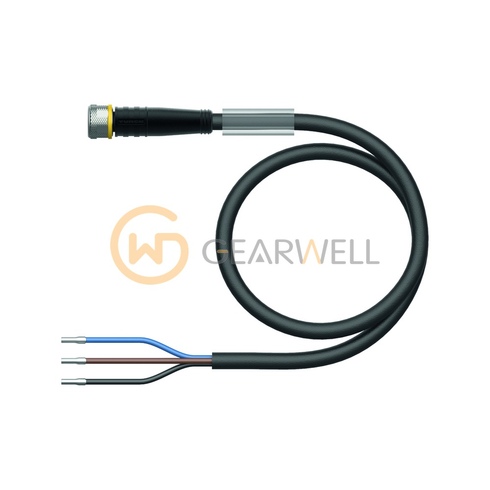 Turck PKG3M-2/TEL M8 Sensor Connection Cable