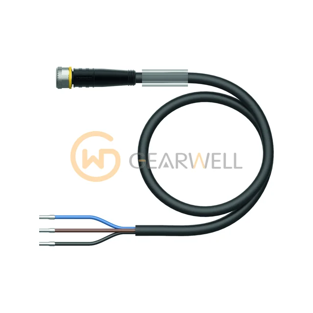 Turck PKG3M-2/TEL M8 Sensor Connection Cable