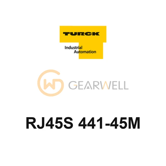 TURCK RJ45S 441-45M Ethernet RJ45 Double-Ended Cordset 45 m