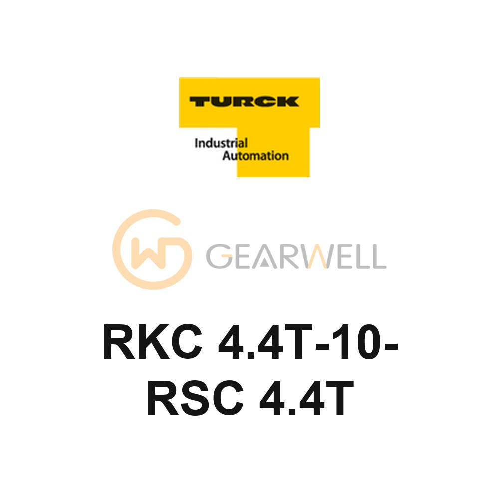 TURCK RKC 4.4T-10-RSC 4.4T Double-Ended Cordset