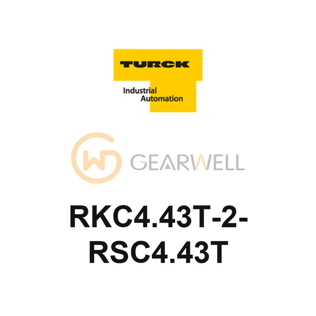 TURCK RKC4.43T-2-RSC4.43T Sensor Cordset