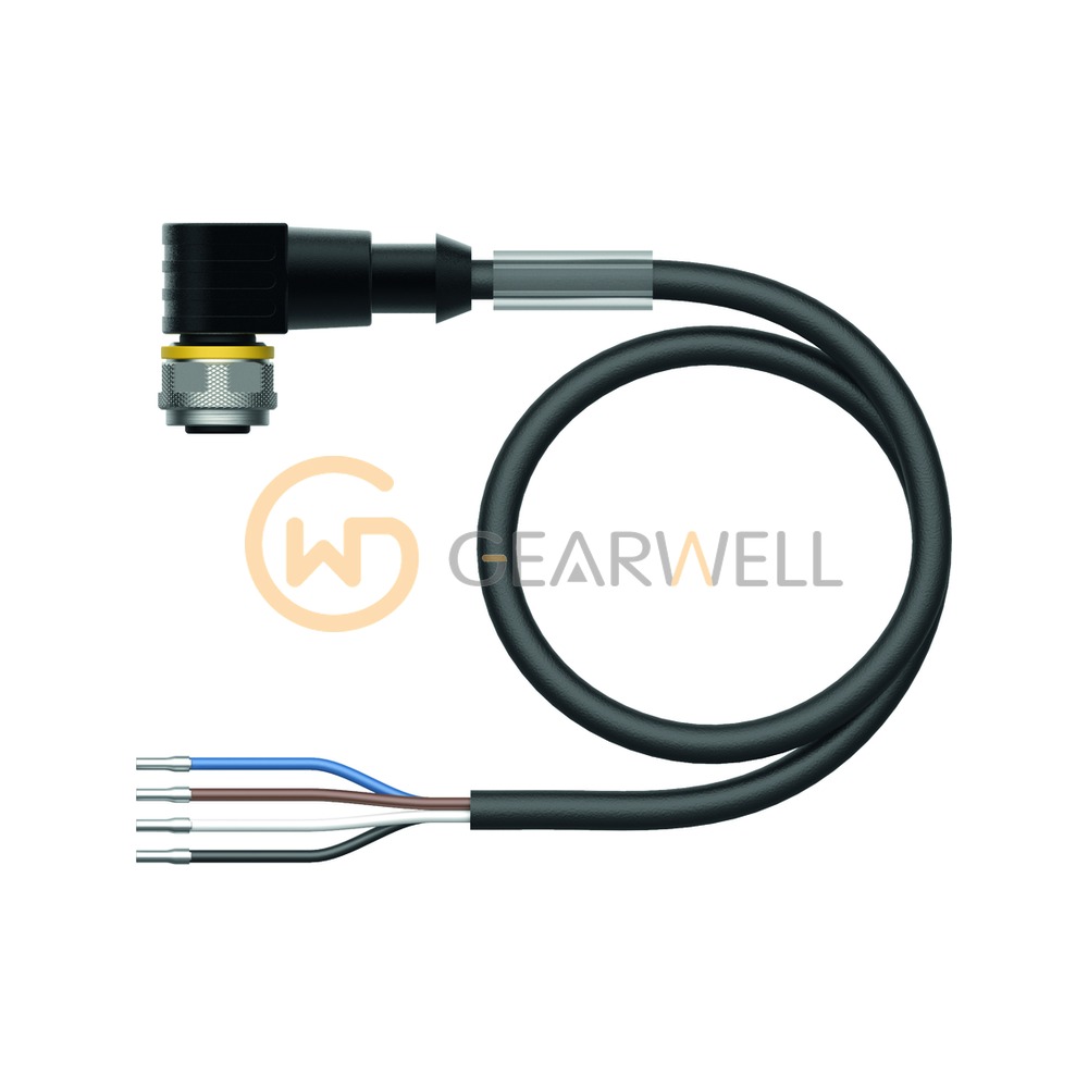 Turck WKC4.4T-2/TEL M12 Sensor Connection Cable