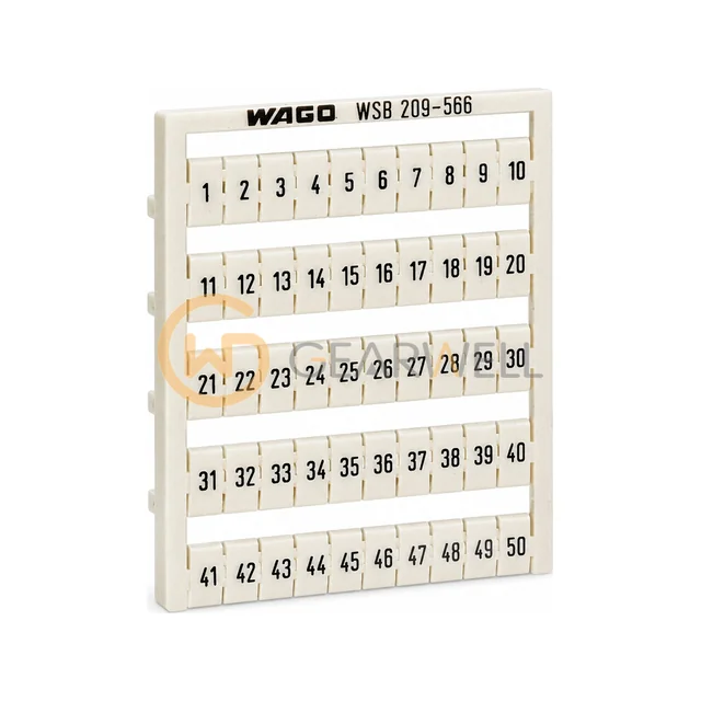 WAGO 209-566 WSB Quick Marking Card