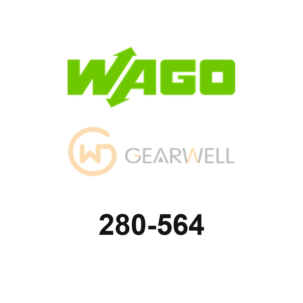 WAGO 280-564 280 Series Sensor Supply Terminal Block
