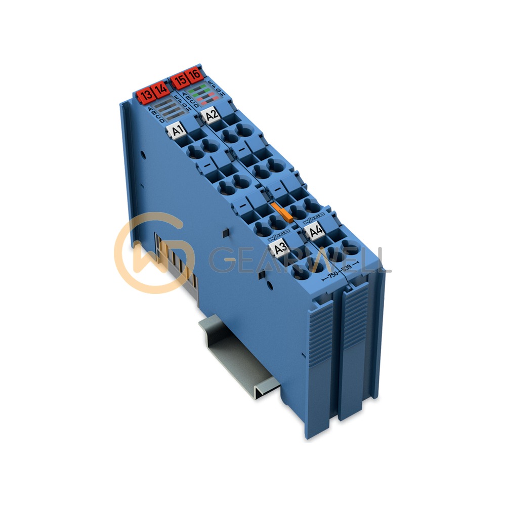 WAGO 750-539 I/O System 750 4-Channel Valve Output Module Ex i
