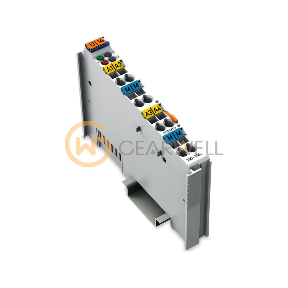 WAGO 750-555 I/O System 750 4-Channel Analog Output Module
