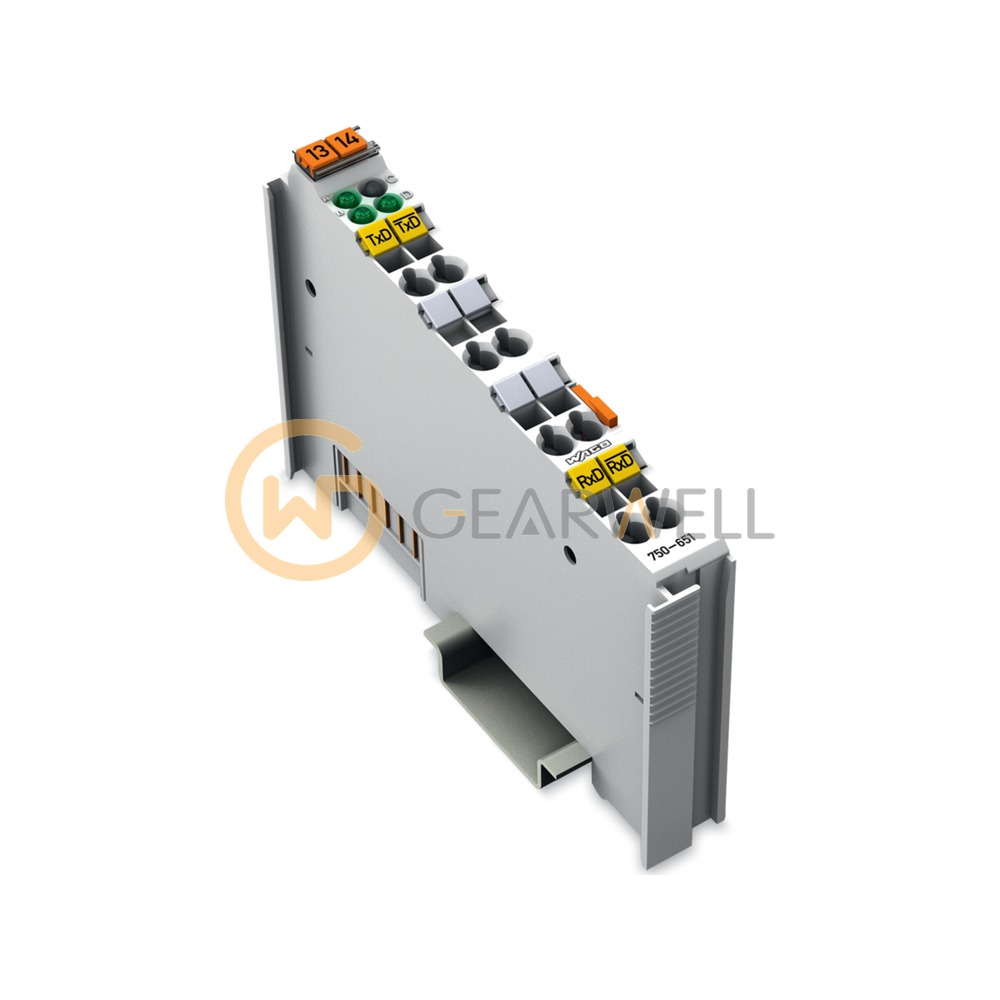 WAGO 750-651 I/O System 750 TTY Serial Interface Module