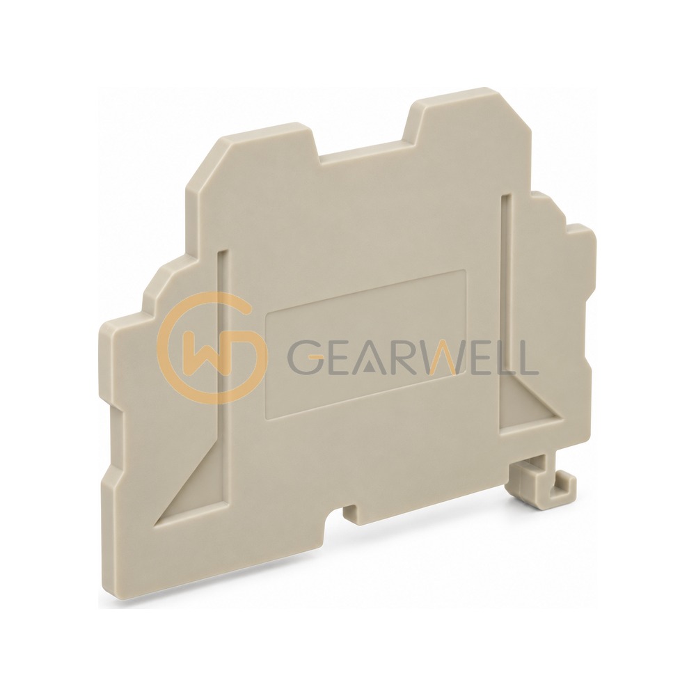 Weidmueller 0191320000 AP SAKS1+3 KRG — End plate for terminals, SAK series