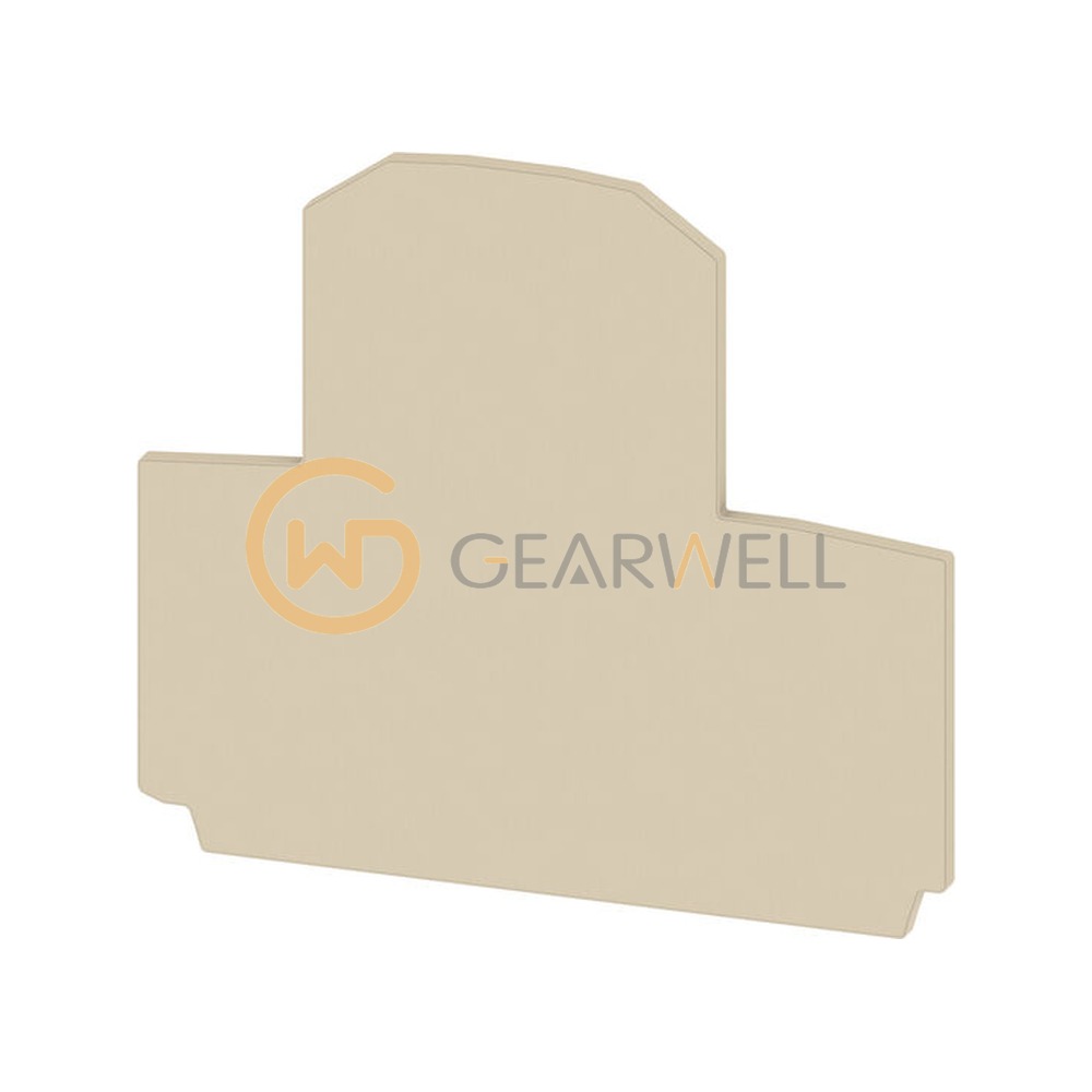 Weidmüller 1084000000 WAP WDK2.5/4 N — End plate for terminals, W-Series