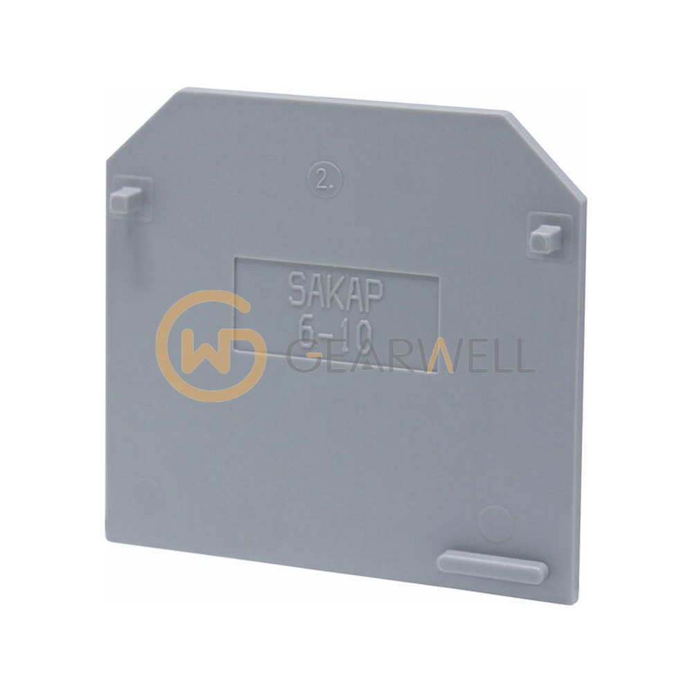 Weidmüller 1129470000 SAKAP 6-10 — End and partition plate for terminals, SAK series