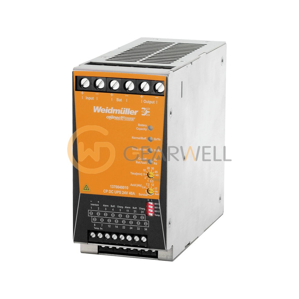 Weidmüller 1370040010 DC UPS control unit CP DC UPS 24V 40A