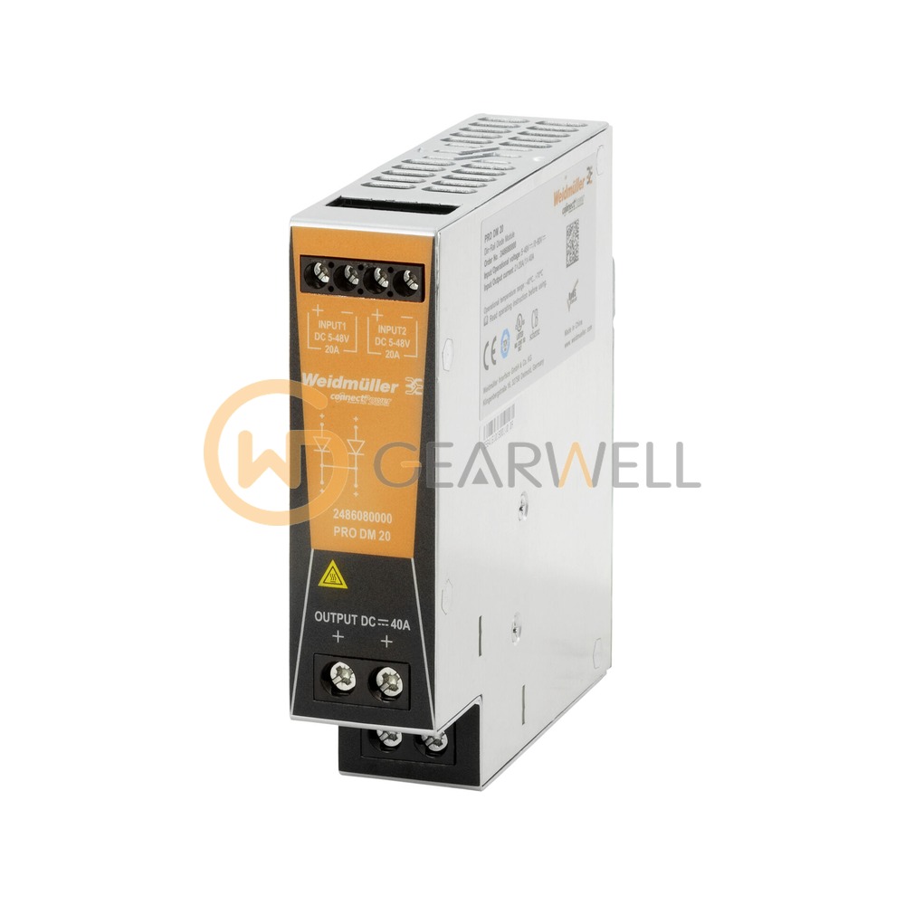 Weidmüller 2486080000 Diode modules PRO DM 20 - Diode module, 24 V DC