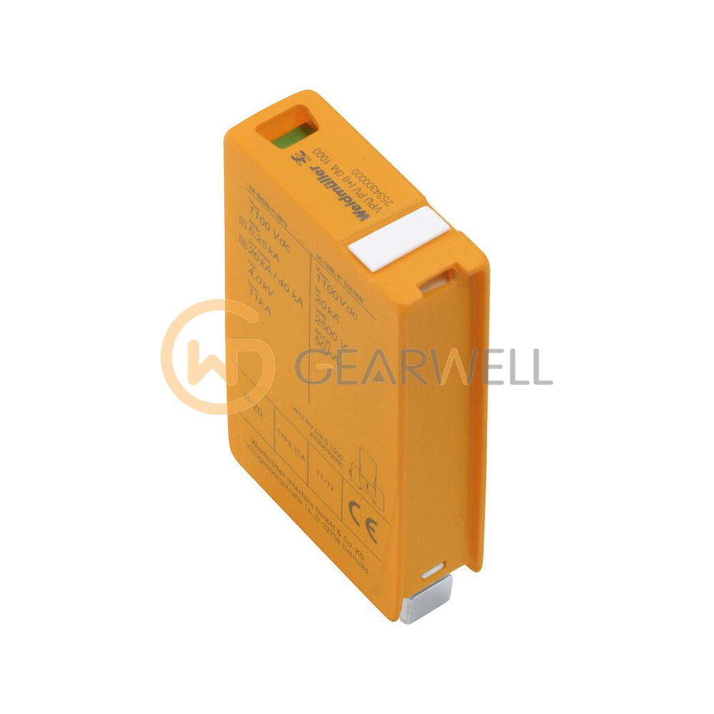 Weidmuller 2534300000 VPU PV I+II 0M 1000 PV Surge Arrester Plug