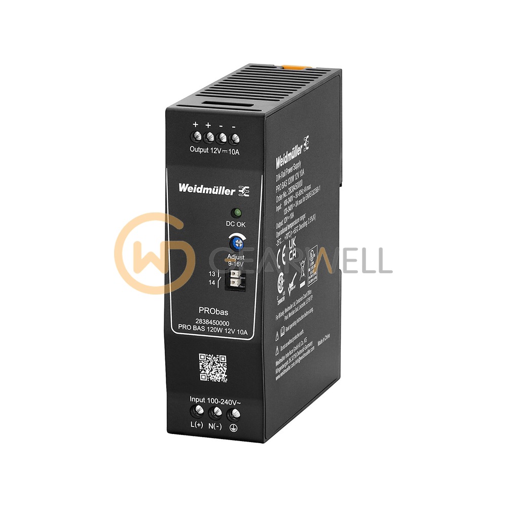 Weidmüller 2838450000 Switch-mode power supply PRO BAS 120W 12V 10A