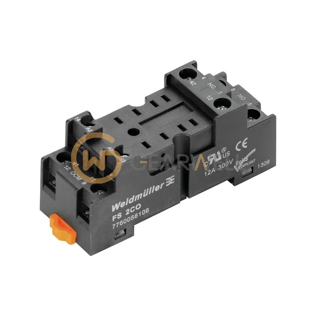 Weidmuller 7760056106 FS 2CO Relay Socket