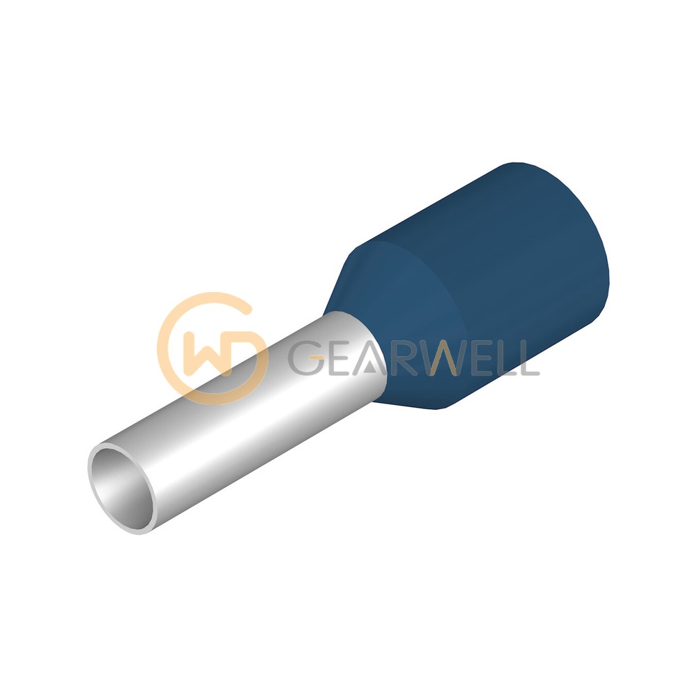 Weidmüller 9019160000 Wire-end ferrule H2,5/15D BL, with plastic collar