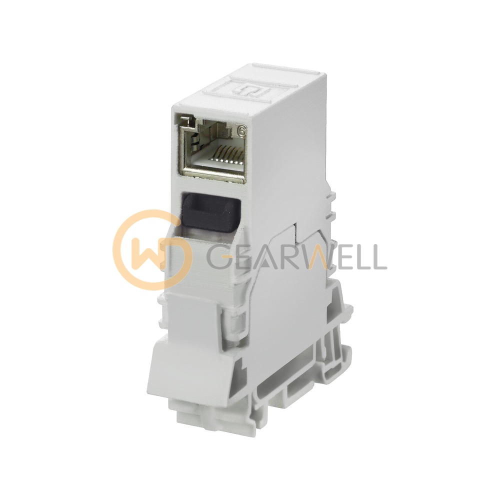 Weidmuller IE-TO-RJ45-C 8946920000 DIN Rail RJ45 Coupling Outlet