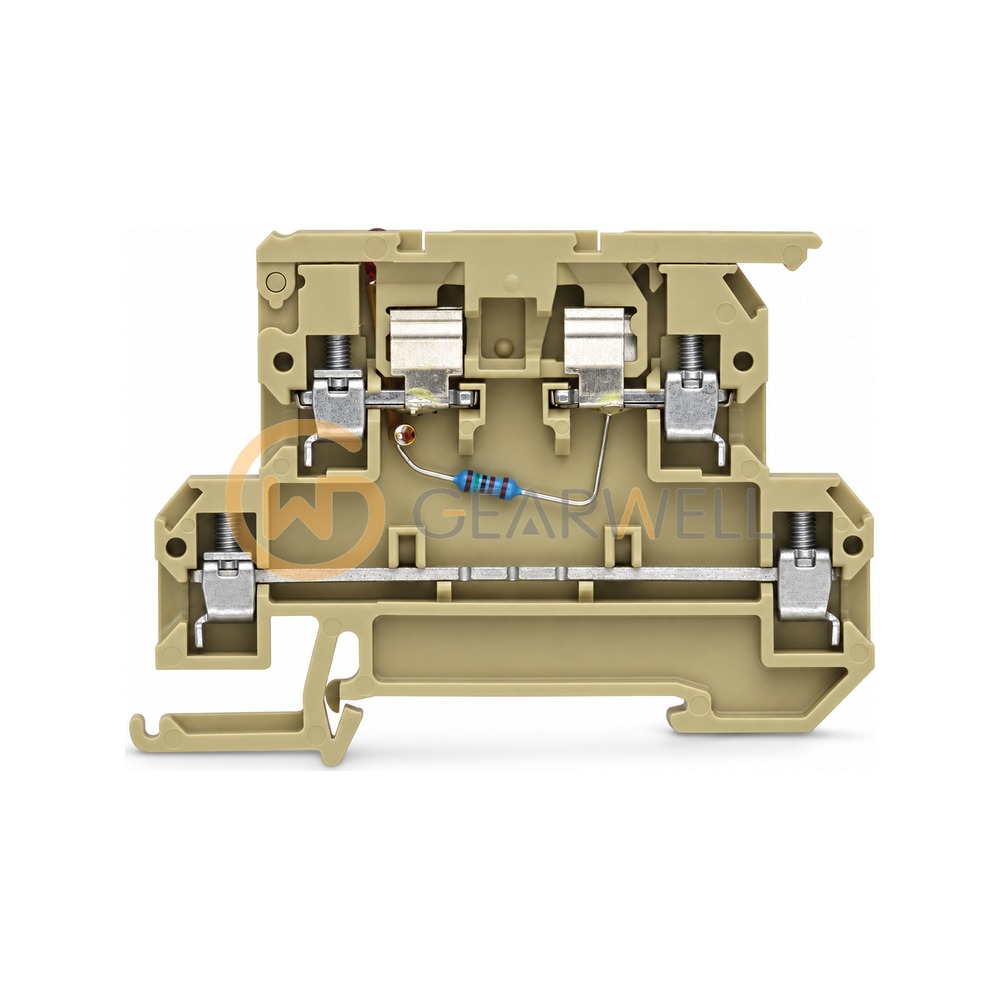 Weidmueller KDKS1/35 LD Fuse terminal KDKS1/35 LD (with LED), 2-level, 4 mm²