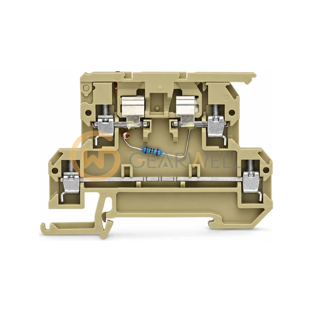 Weidmueller KDKS1/35 LD Fuse terminal KDKS1/35 LD (with LED), 2-level, 4 mm²