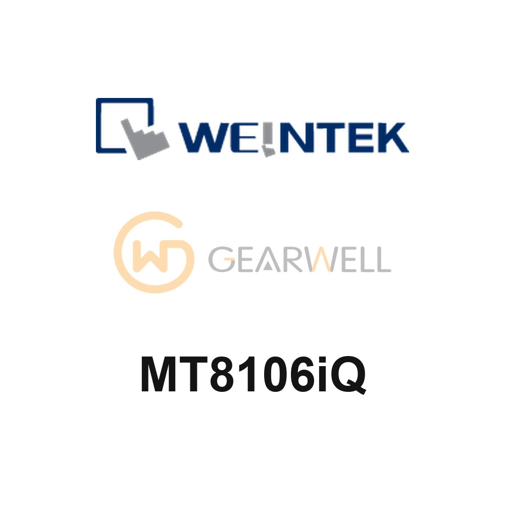 Weintek MT8106iQ HMI Touch Panel