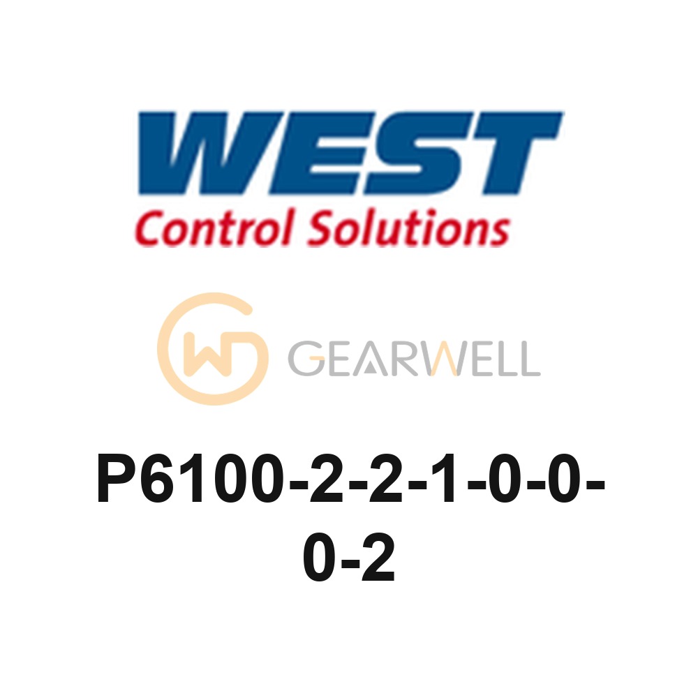 WEST Control Solutions P6100-2-2-1-0-0-0-2 6100+ Controller