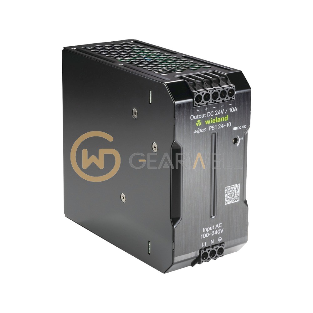 WIELAND 81.000.6540.0 wipos PS1 24-10 Switched-Mode Power Supply