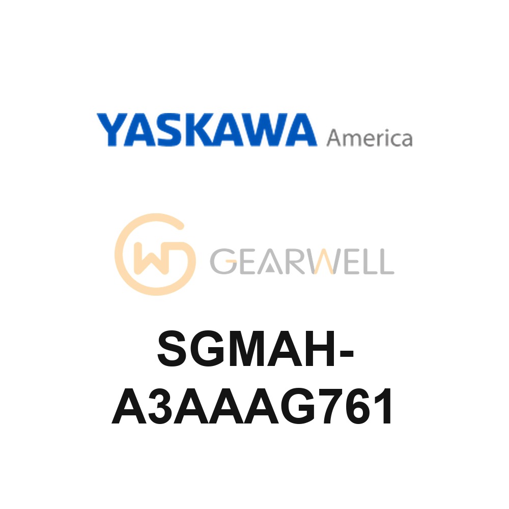 YASKAWA SGMAH-A3AAAG761 Sigma-II AC Servo Motor