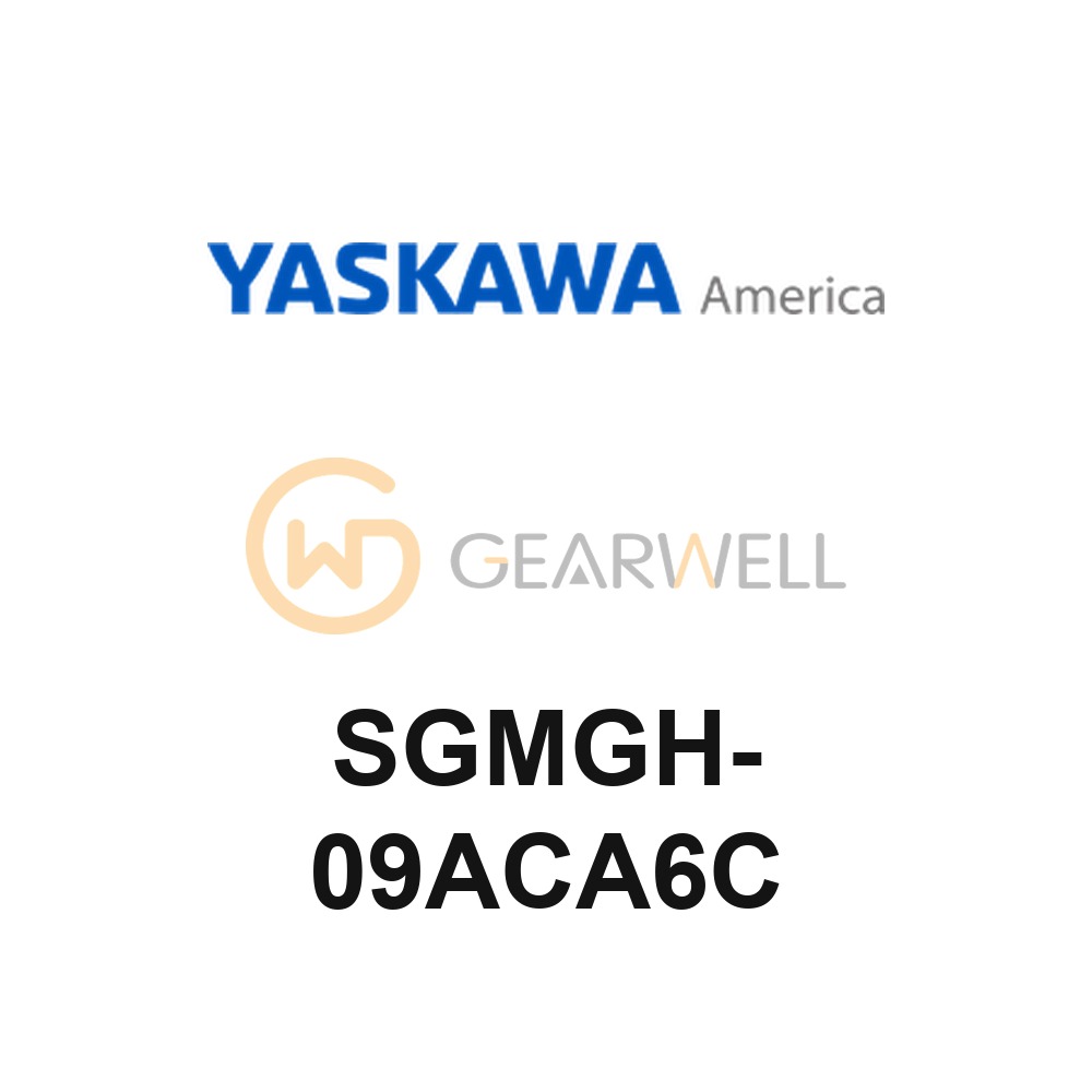 YASKAWA SGMGH-09ACA6C Sigma-II 850 W AC Servo Motor