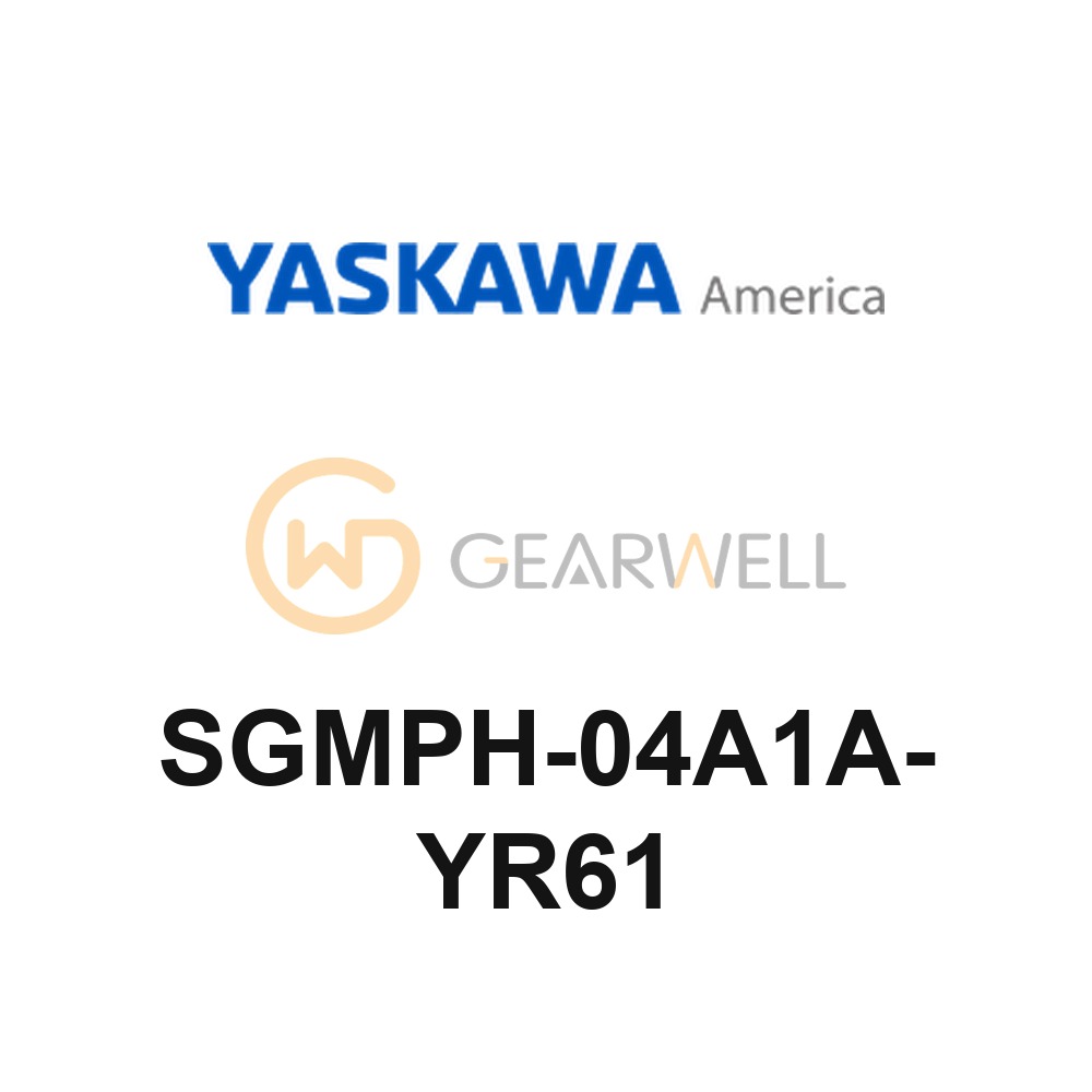 YASKAWA SGMPH-04A1A-YR61 Sigma-II AC Servo Motor