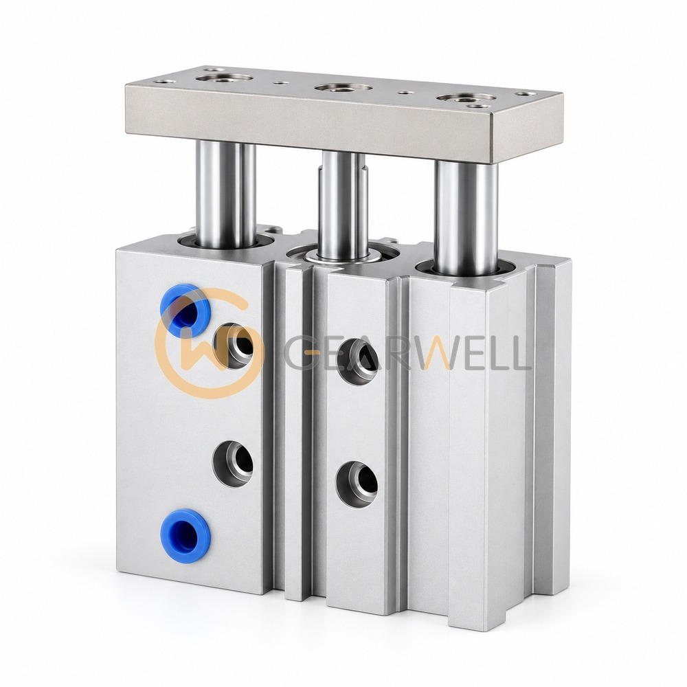 AGPM16-20 Compact Guided Pneumatic Cylinder