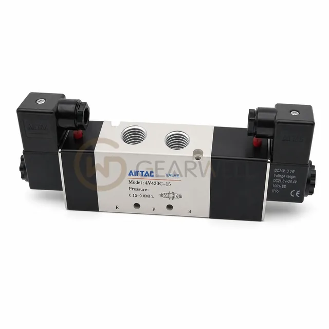 AirTAC 4V430C-15 Solenoid Air Valve