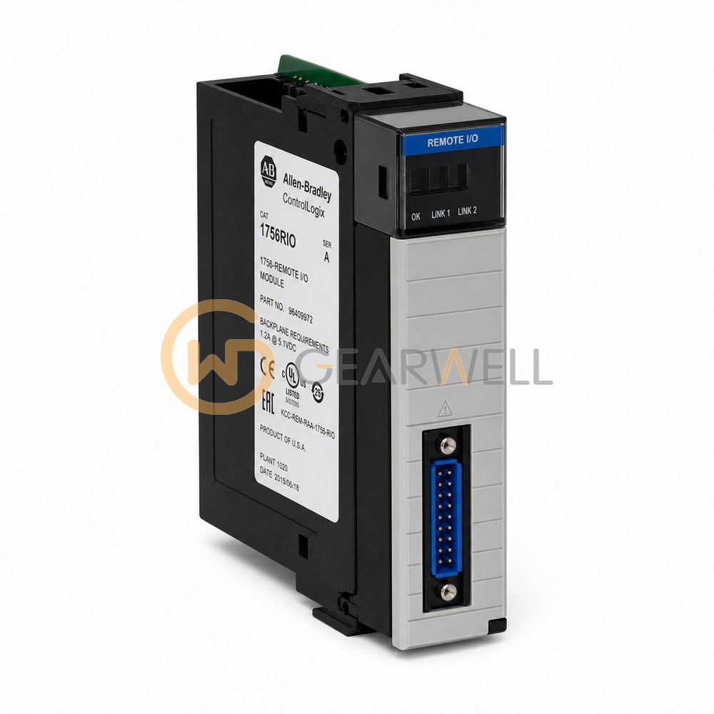 Allen-Bradley 1756-RIO ControlLogix Remote I/O Scanner/Adapter Module