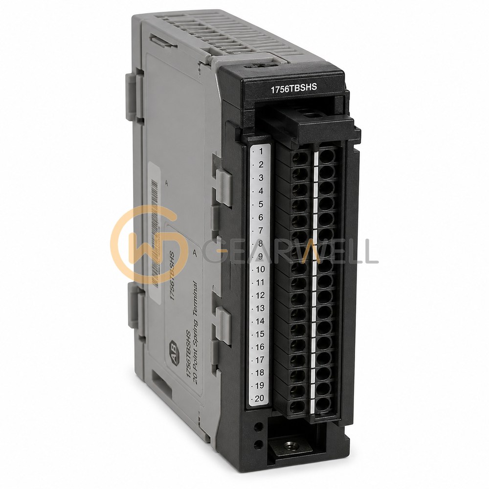 Allen-Bradley 1756-TBSHS ControlLogix 20-Position Spring-Clamp Safety Terminal Block